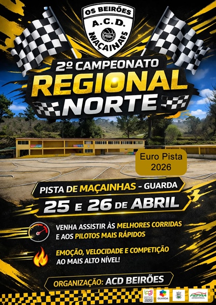 2ª Prova Campeonato Regional Norte 1/8 TT 2026 (A e B) - Elétricos & Combustão